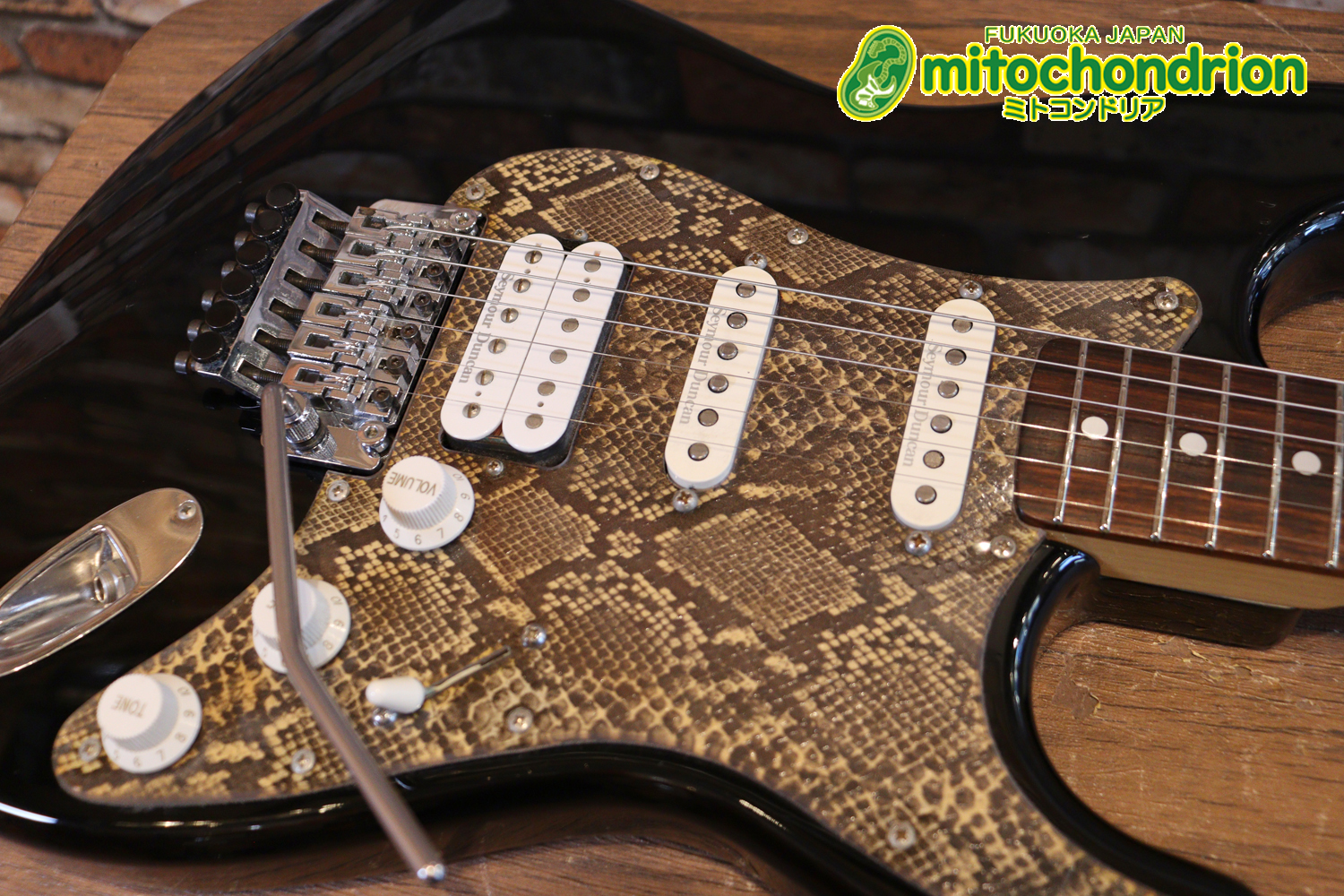 魔改造したフェンダージャパンのラージヘッドモデルです！（ダイナ製）