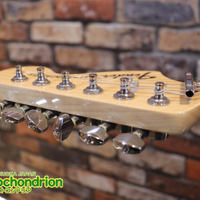 魔改造したフェンダージャパンのラージヘッドモデルです！（ダイナ製）