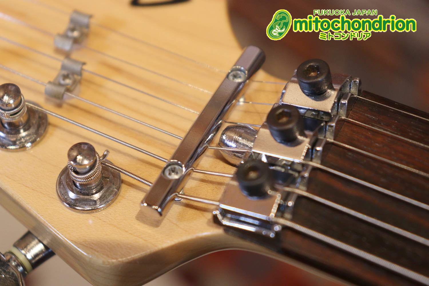 魔改造したフェンダージャパンのラージヘッドモデルです！（ダイナ製）