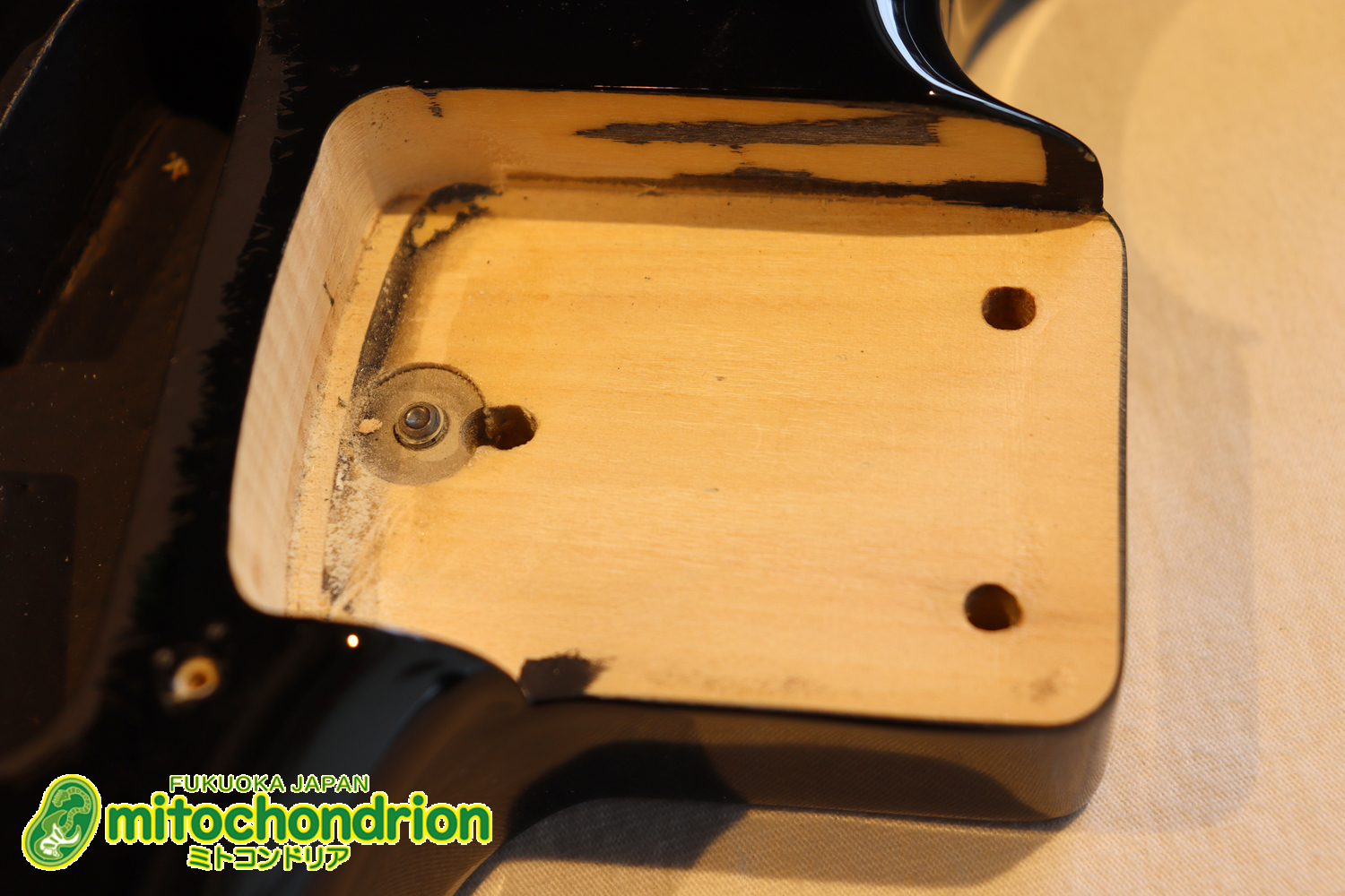 魔改造したフェンダージャパンのラージヘッドモデルです！（ダイナ製）