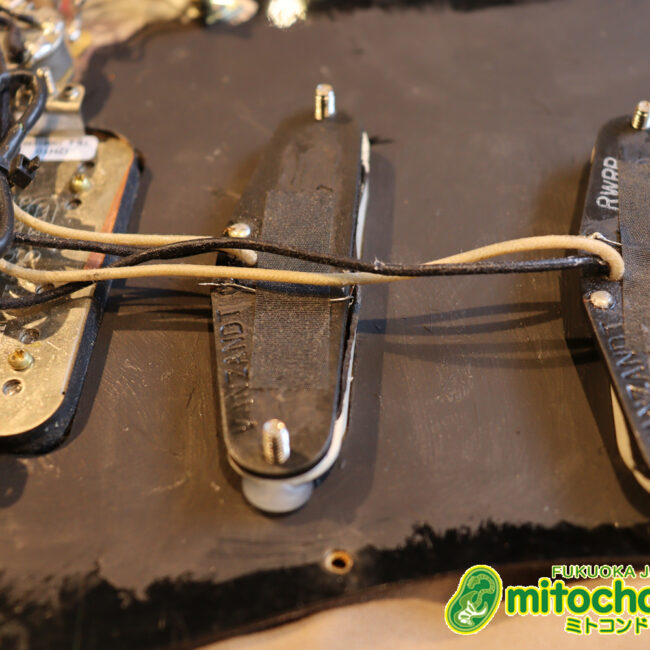 魔改造したフェンダージャパンのラージヘッドモデルです！（ダイナ製）