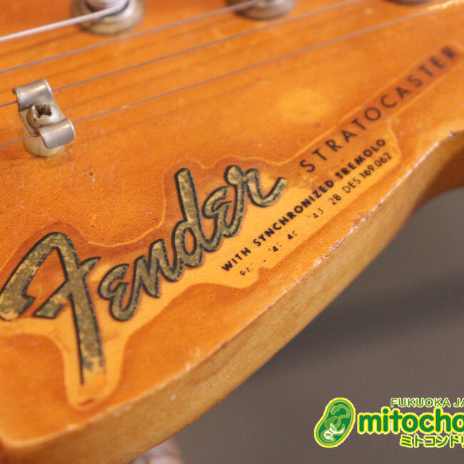 ラージヘッドのストラトキャスター！