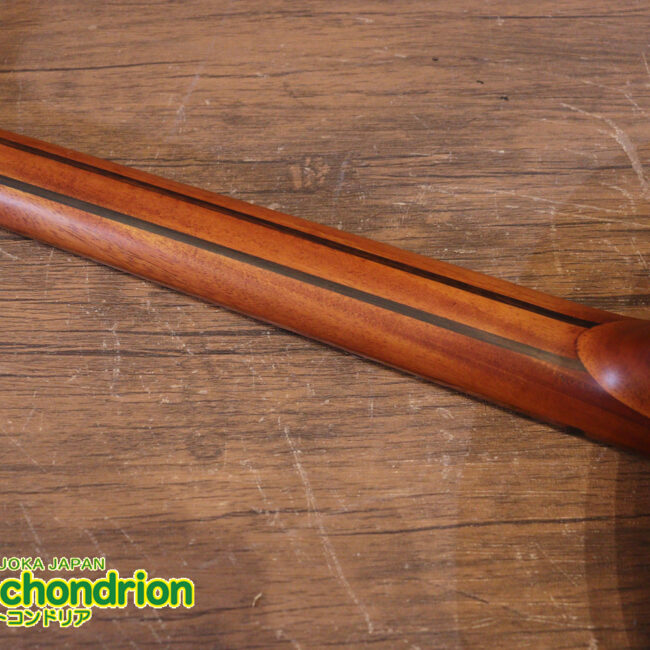 マホガニー・トップ、ウォルナット・サイドバックのエレアコで、チューナーも搭載しています！