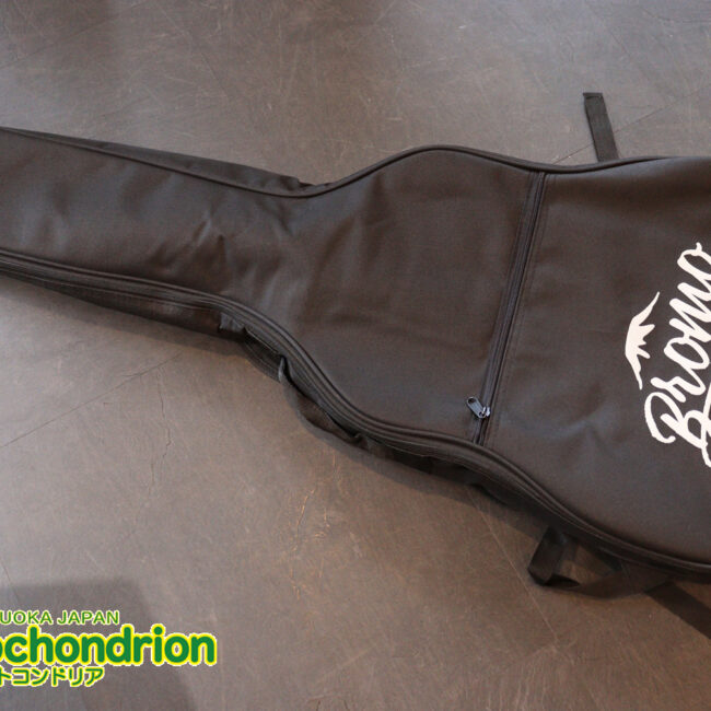 マホガニー・トップ、ウォルナット・サイドバックのエレアコで、チューナーも搭載しています！