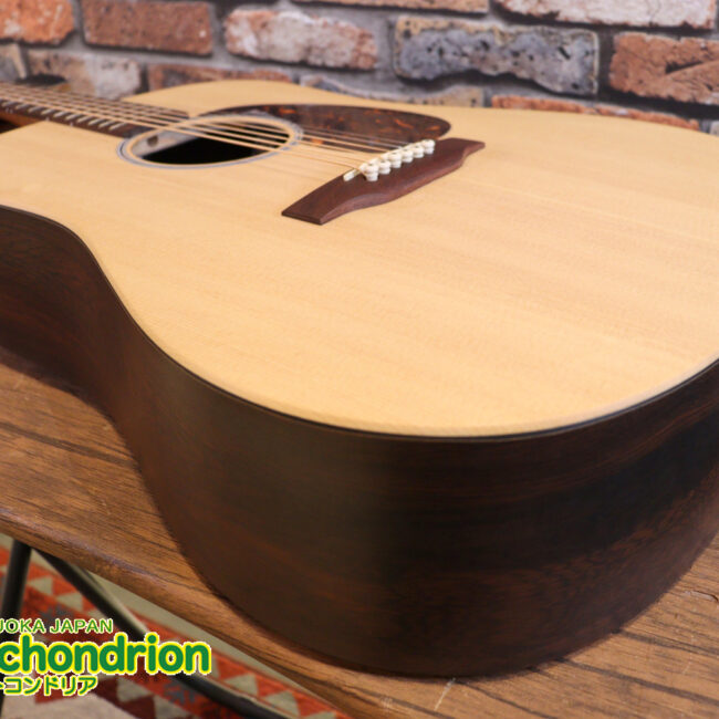 ずば抜けた耐久性があり、見た目もカッコ良いハカランダ柄のサイドバック！チューナー付きのエレアコです！D type