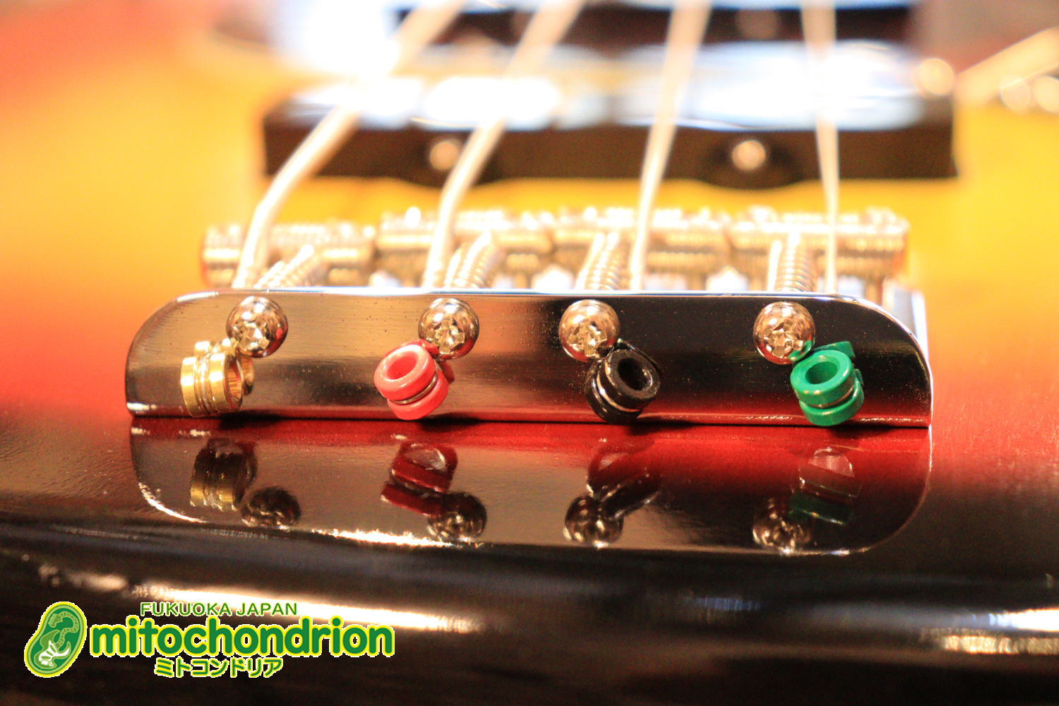 バインディング・ドットで21フレット仕様！