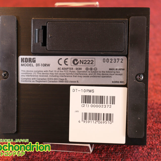 コルグ定番のチューナー！限定品のリアルウッドボディーです！