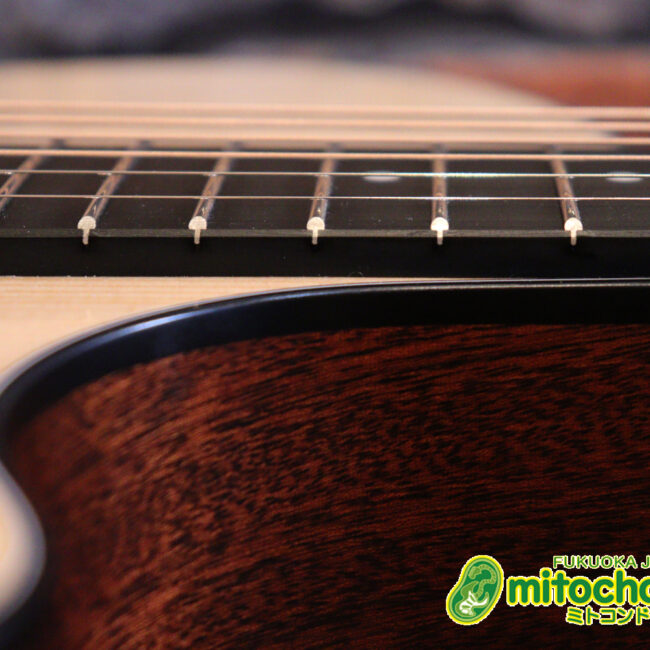 ドレッドノートとOOOの良い所を組み合わせたボディーのGPC！ハイフレットも弾きやすいです。