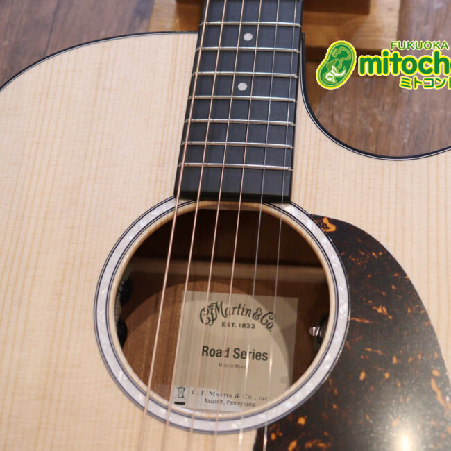 ドレッドノートとOOOの良い所を組み合わせたボディーのGPC！ハイフレットも弾きやすいです。