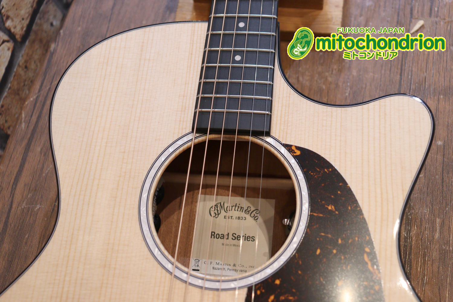 ドレッドノートとOOOの良い所を組み合わせたボディーのGPC！ハイフレットも弾きやすいです。