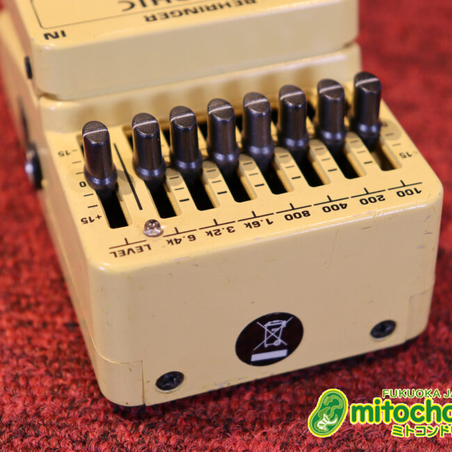 1台持っていると何かと役に立つグラフィック・イコライザー！