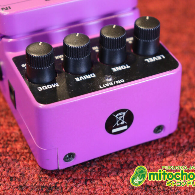 これ1台でオーバードライブにもディストーションにもなり、ミックスもできる！