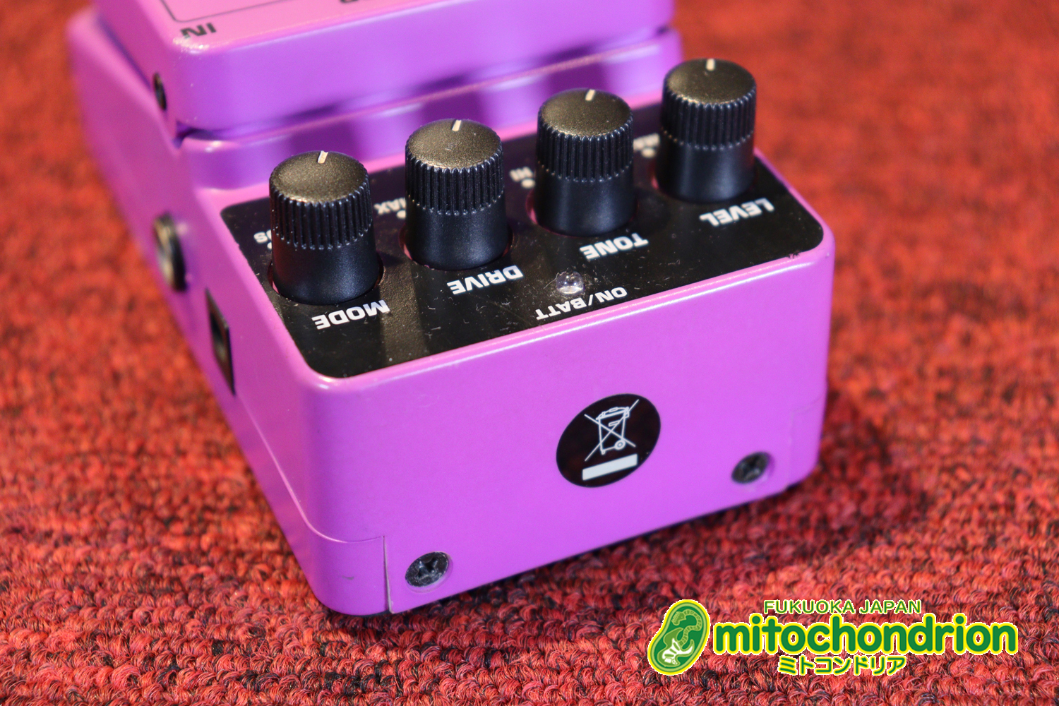 これ1台でオーバードライブにもディストーションにもなり、ミックスもできる！