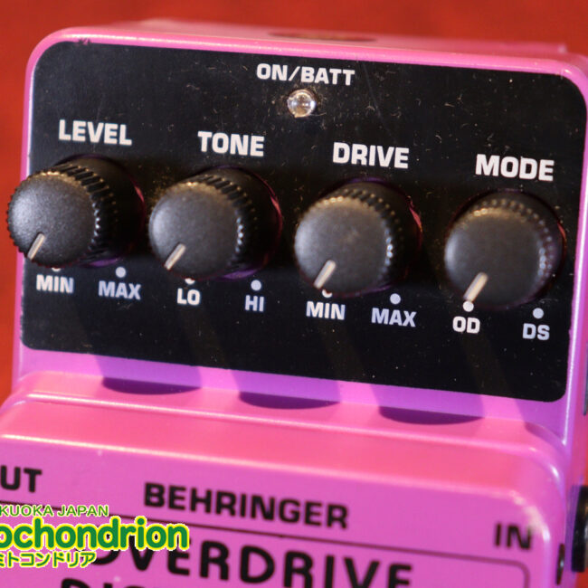 これ1台でオーバードライブにもディストーションにもなり、ミックスもできる！