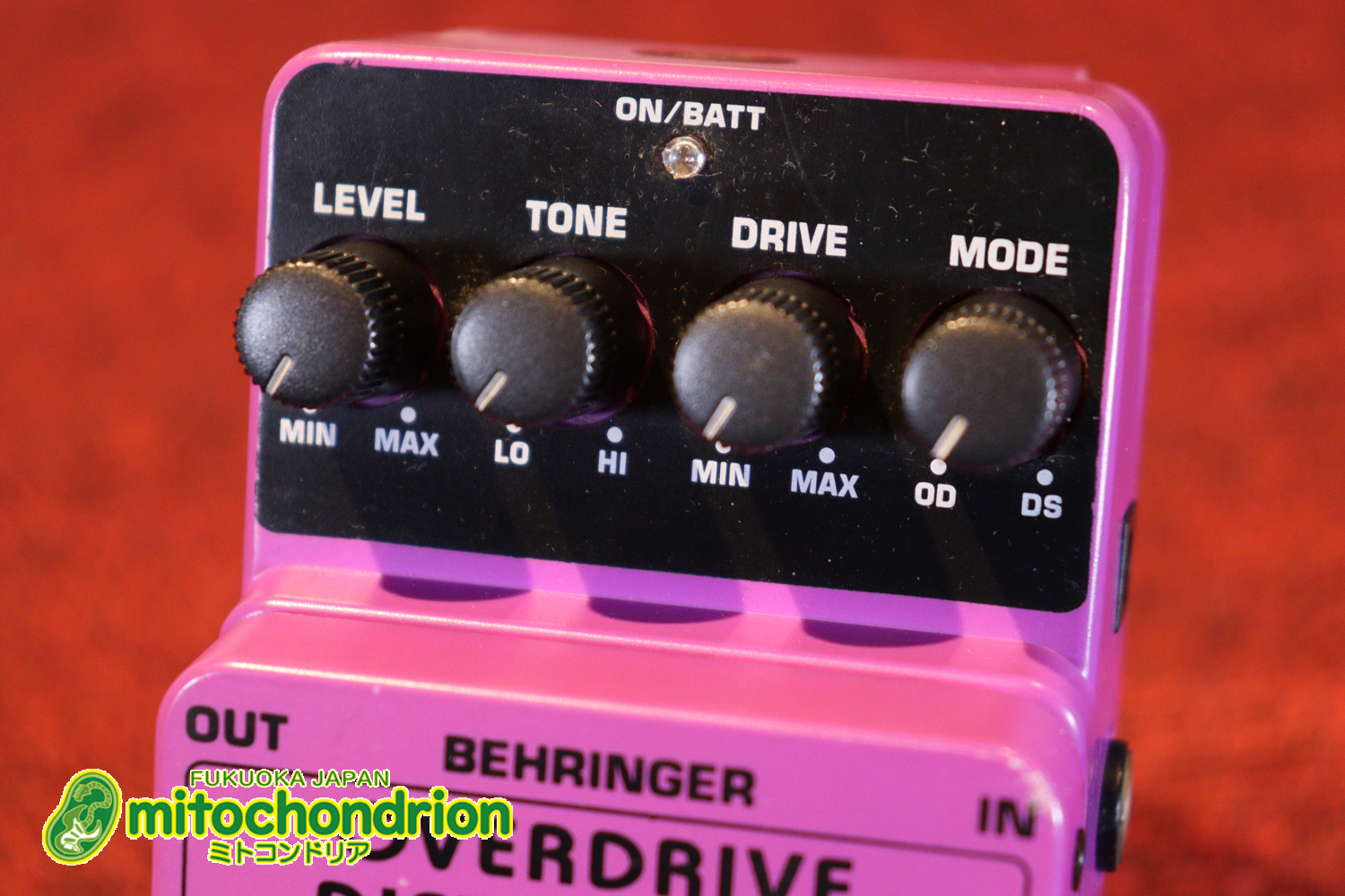 これ1台でオーバードライブにもディストーションにもなり、ミックスもできる！