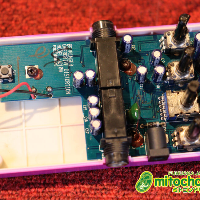 これ1台でオーバードライブにもディストーションにもなり、ミックスもできる！