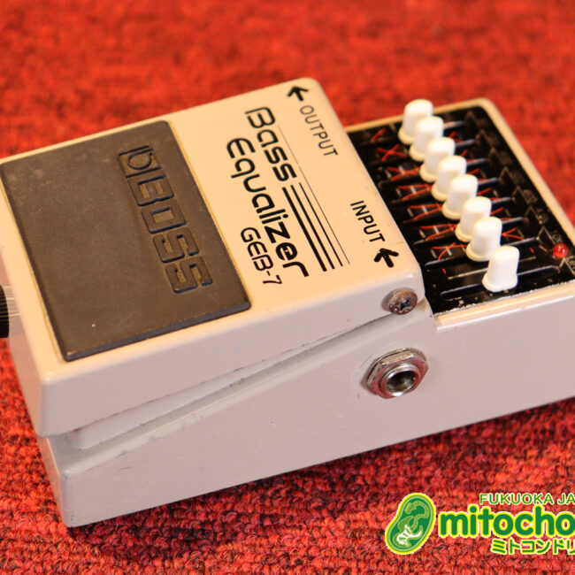 周波数を改善し、ミドルを多くコントロールできるようになったGEB-7！