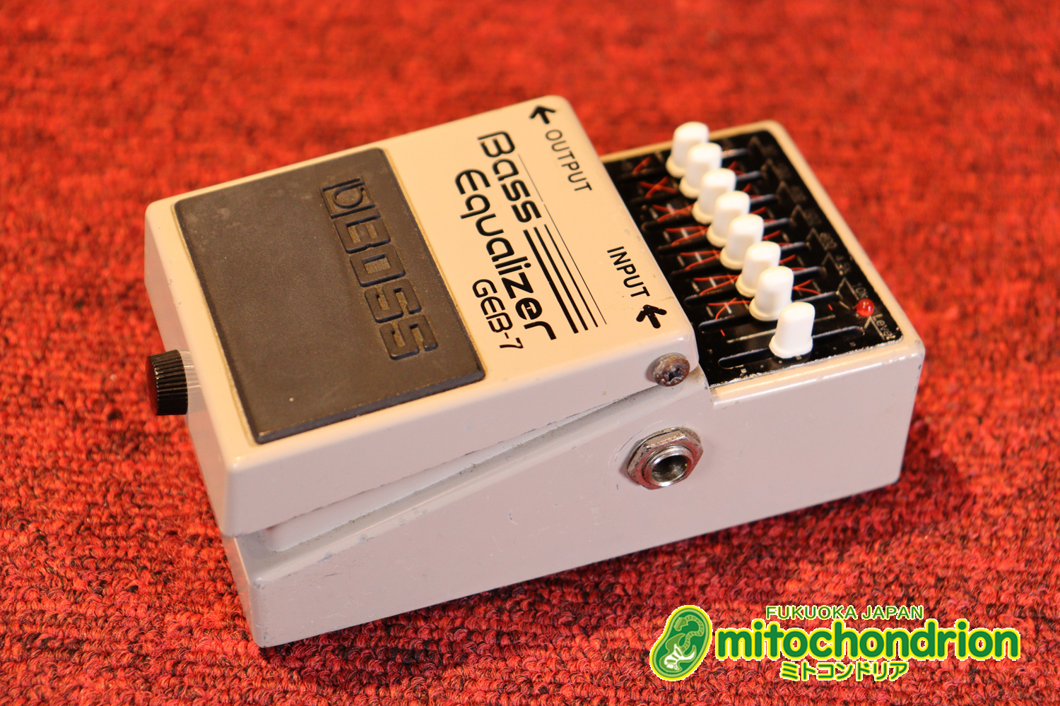 周波数を改善し、ミドルを多くコントロールできるようになったGEB-7！