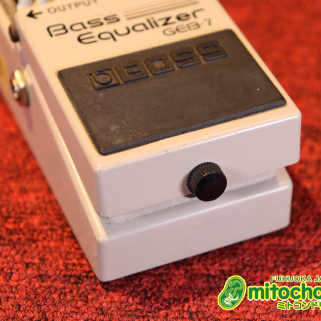 周波数を改善し、ミドルを多くコントロールできるようになったGEB-7！