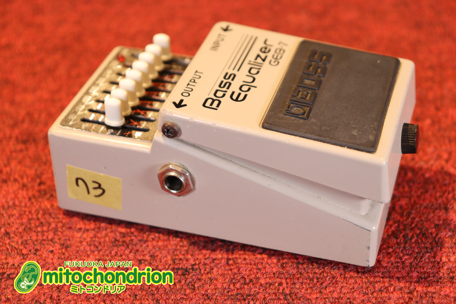 周波数を改善し、ミドルを多くコントロールできるようになったGEB-7！