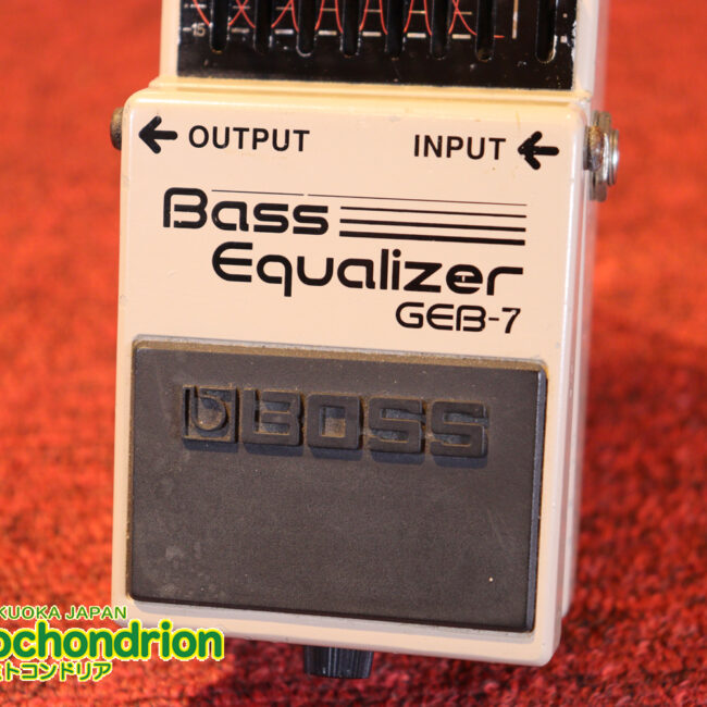 周波数を改善し、ミドルを多くコントロールできるようになったGEB-7！