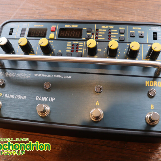 いまとなってはレア・アイテムになりました、KORGのSDD-3000 PEDAL！超超美品です！