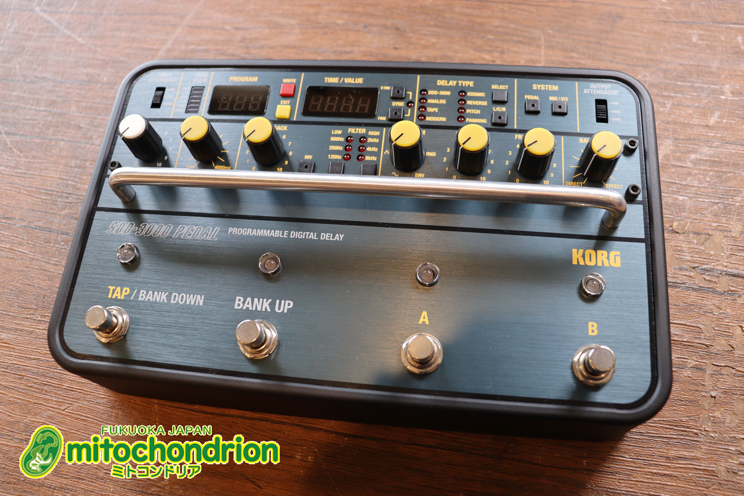 いまとなってはレア・アイテムになりました、KORGのSDD-3000 PEDAL！超超美品です！