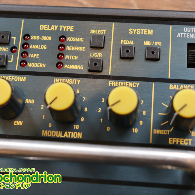 いまとなってはレア・アイテムになりました、KORGのSDD-3000 PEDAL！超超美品です！