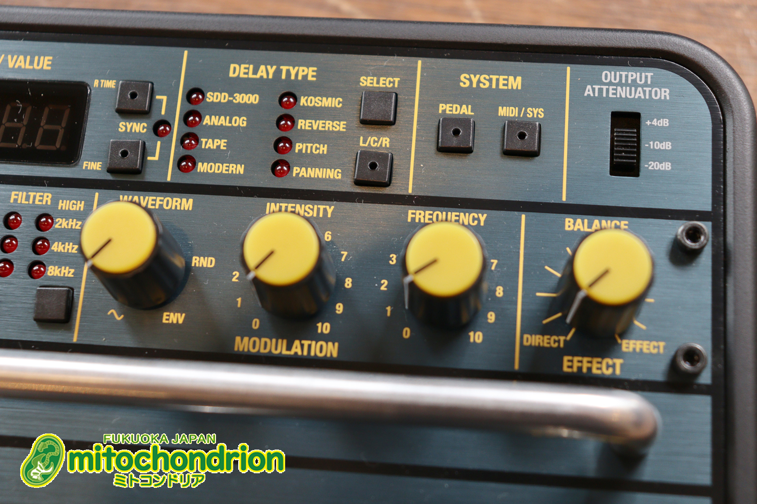 いまとなってはレア・アイテムになりました、KORGのSDD-3000 PEDAL！超超美品です！