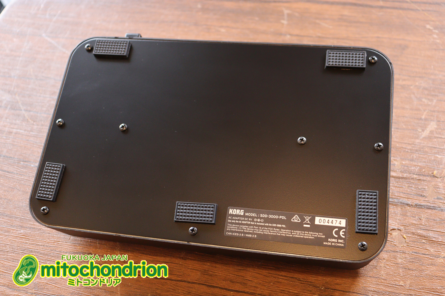 いまとなってはレア・アイテムになりました、KORGのSDD-3000 PEDAL！超超美品です！