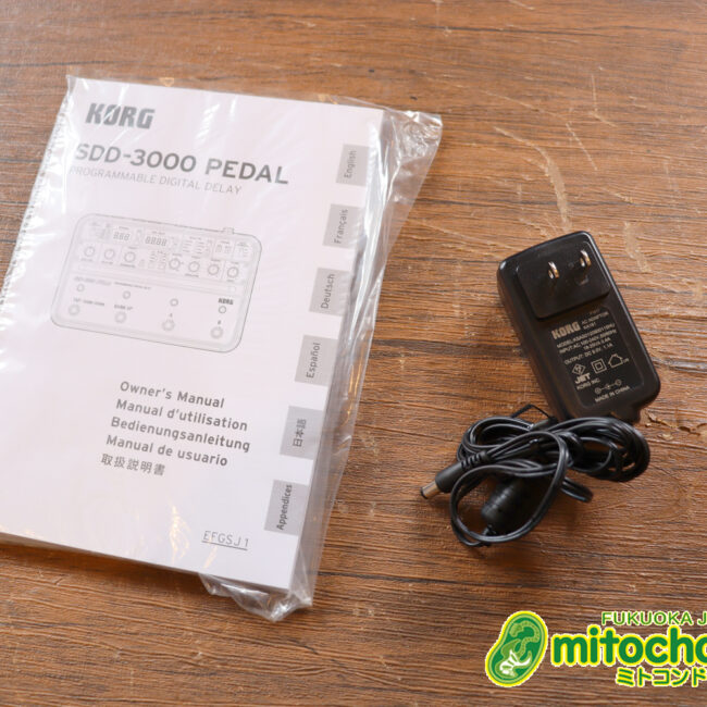 いまとなってはレア・アイテムになりました、KORGのSDD-3000 PEDAL！超超美品です！