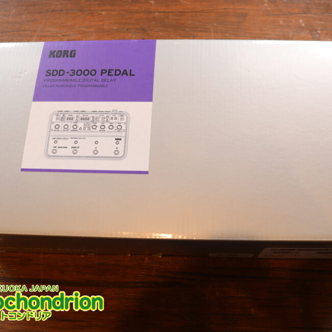 いまとなってはレア・アイテムになりました、KORGのSDD-3000 PEDAL！超超美品です！