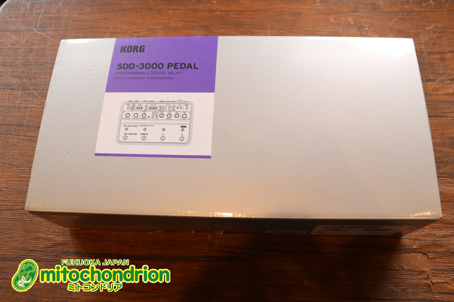 いまとなってはレア・アイテムになりました、KORGのSDD-3000 PEDAL！超超美品です！