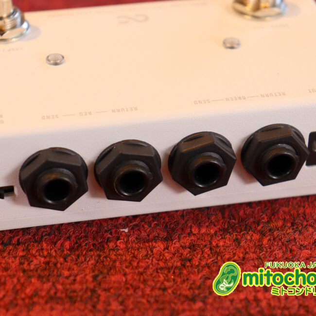 シンプルなAB Loopを交互に切り替え、ON/OFFもできる！