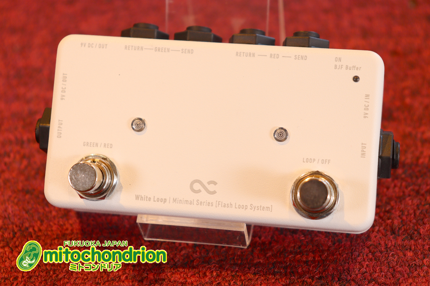 シンプルなAB Loopを交互に切り替え、ON/OFFもできる！