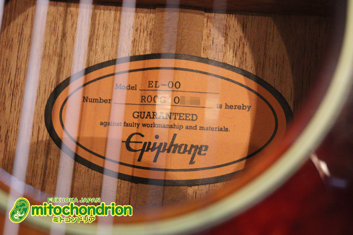 小ぶりなボディーでお馴染みL-00のエピフォンバージョンです！Gibsonヘッド！