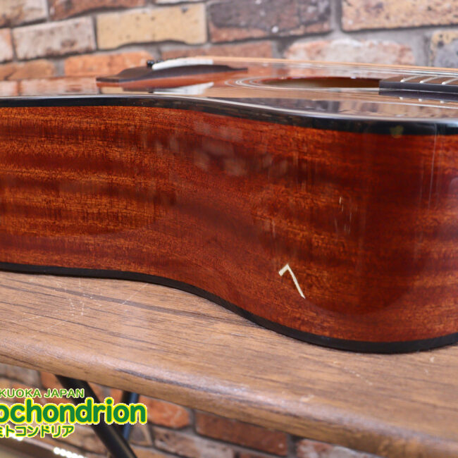 これから始めるプレイヤーにもお勧め！トップ材は単板です。クリップチューナー付き！