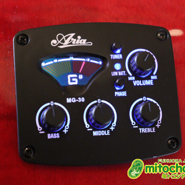 これから始めるプレイヤーにもお勧め！チューニングメーターも搭載！