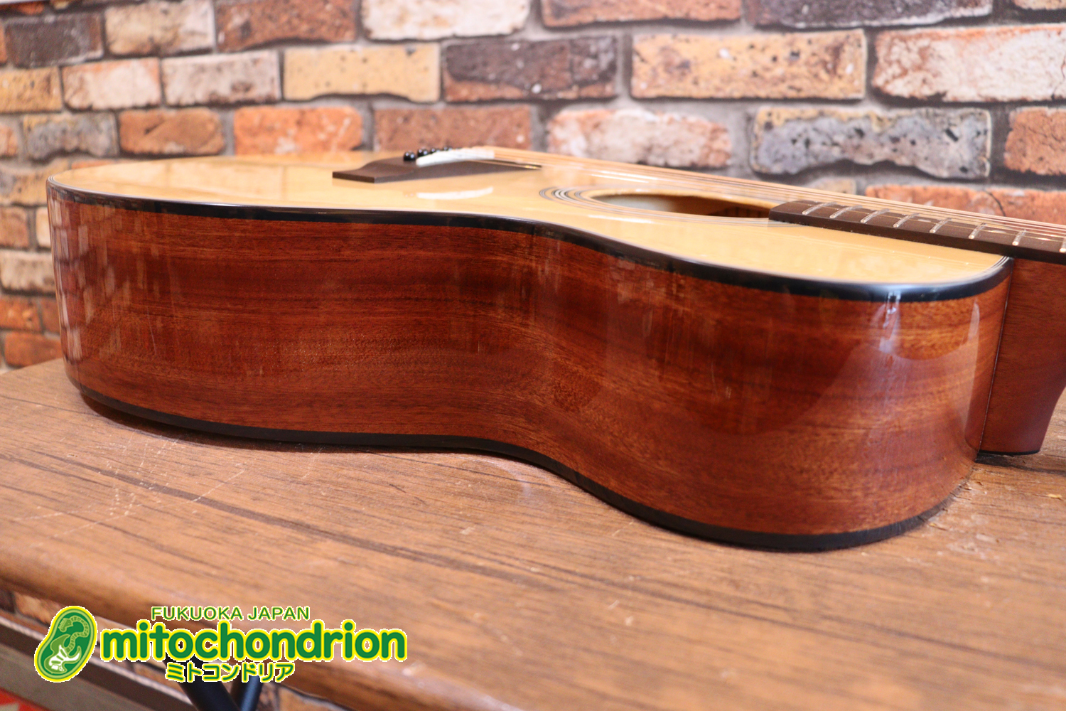 これから始めるプレイヤーにもお勧め！トップ材は単板です。クリップチューナー付き！2