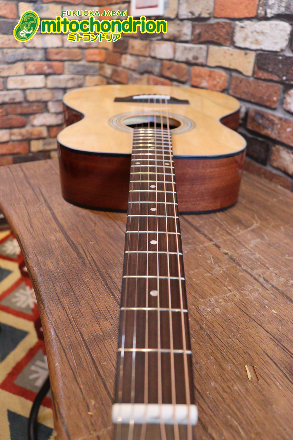 これから始めるプレイヤーにもお勧め！トップ材は単板です。クリップチューナー付き！2