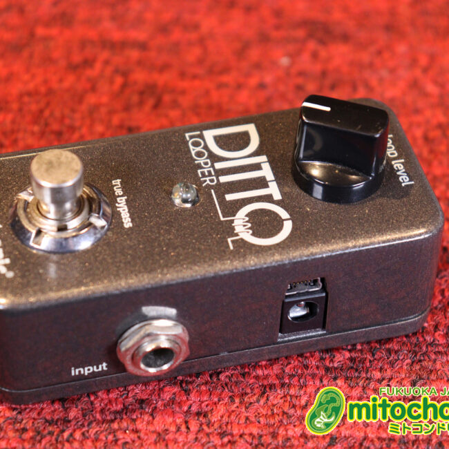 最大5分間のプレイを録音して繰り返し流せるルーパー！