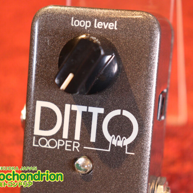 最大5分間のプレイを録音して繰り返し流せるルーパー！