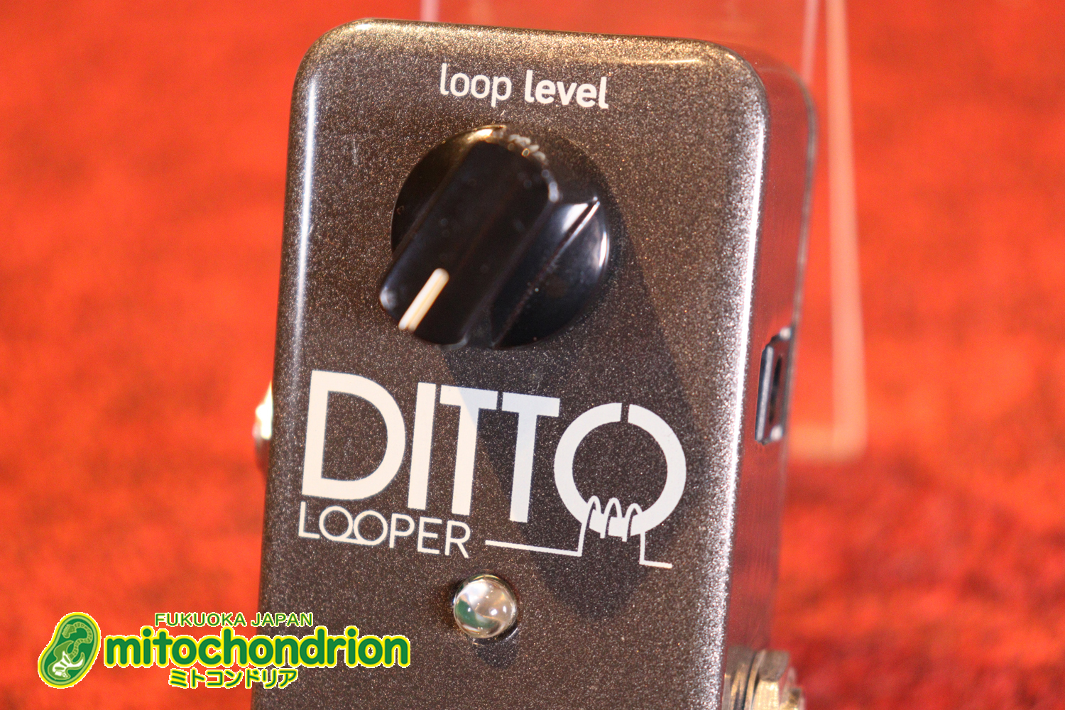 最大5分間のプレイを録音して繰り返し流せるルーパー！