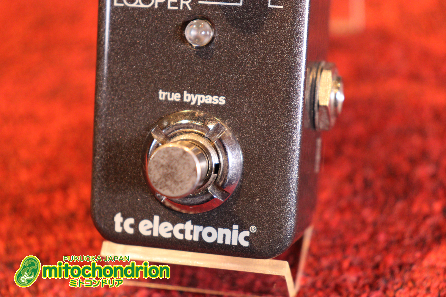 最大5分間のプレイを録音して繰り返し流せるルーパー！