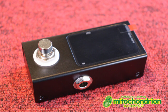 トゥルーバイパス仕様のペダル式チューニングメーター！