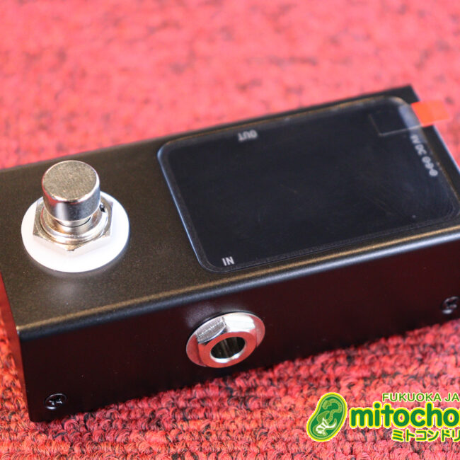 トゥルーバイパス仕様のペダル式チューニングメーター！