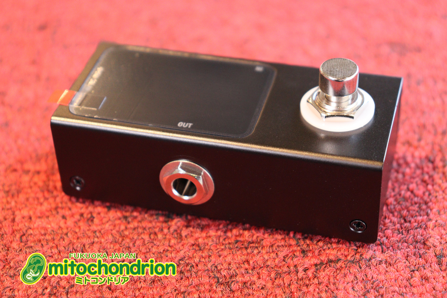 トゥルーバイパス仕様のペダル式チューニングメーター！