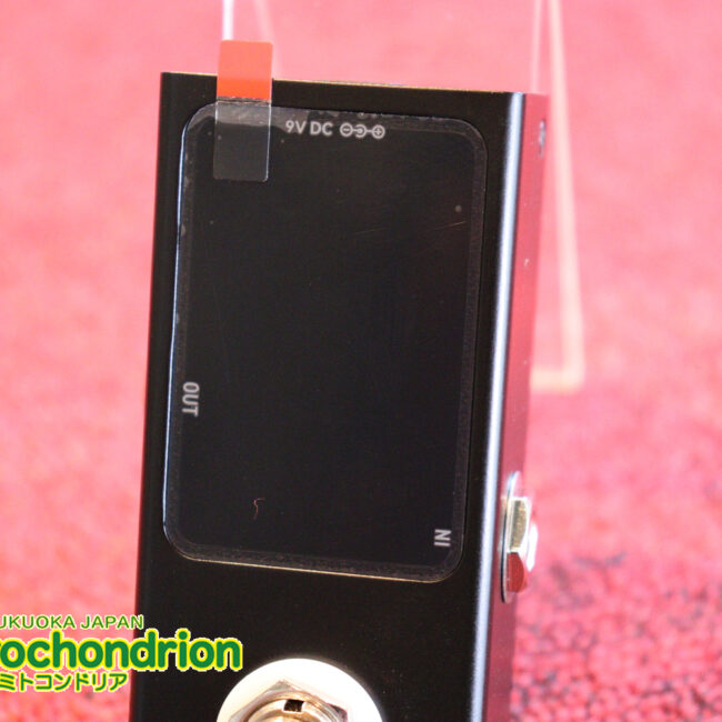 トゥルーバイパス仕様のペダル式チューニングメーター！