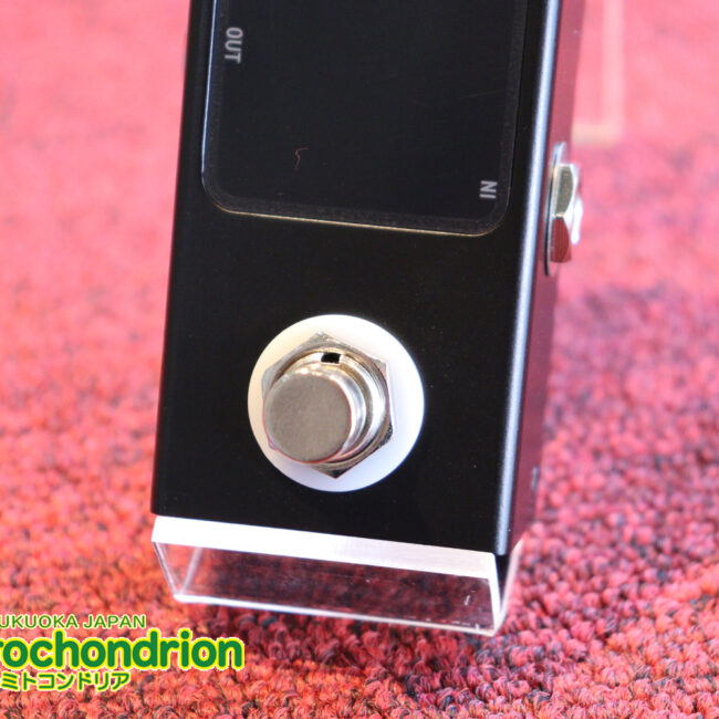 トゥルーバイパス仕様のペダル式チューニングメーター！