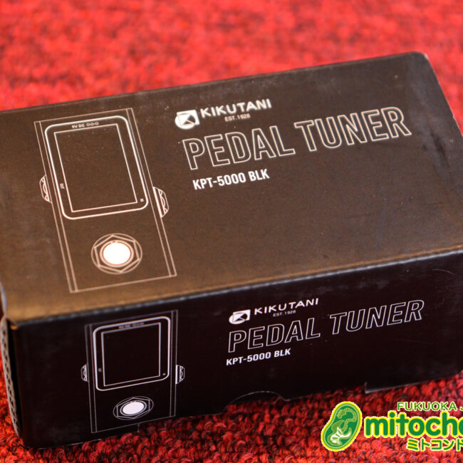 トゥルーバイパス仕様のペダル式チューニングメーター！